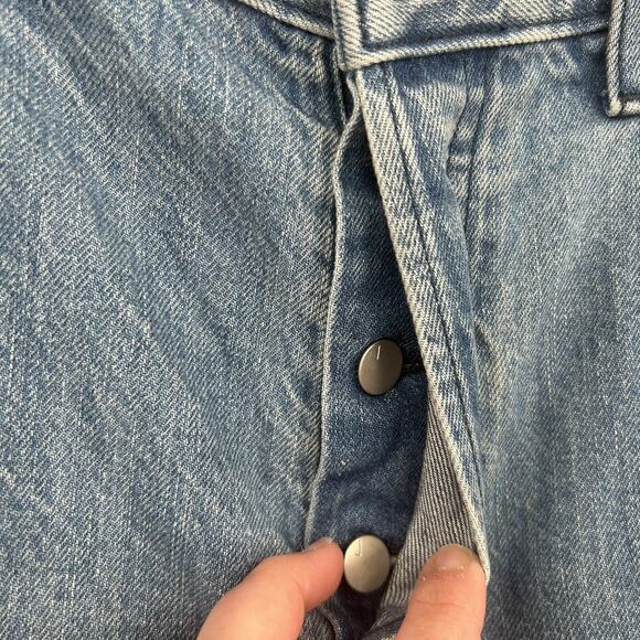 J Brand Straight Leg Button Fly Raw Hem Ankle Jeans Size 27 - Picture 4 of 8